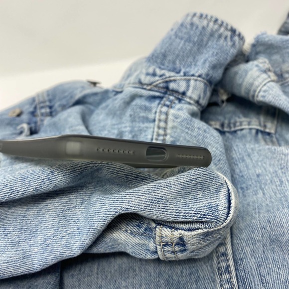 iPhone XS Max Case Gray Clear Cover - Picture 2 of 6